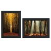 "Highway to Heaven Collection" 2-Piece Vignette By Martin Podt, Printed Wall Art, Ready To Hang Framed Poster, Black Frame