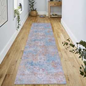 Naar Area Rug, Washable Rug, Low-Pile, Non-Slip, Non-Shedding, Foldable, Kid & Pet Friendly - Area Rugs for living room, bedroom, kitchen