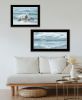 Trendy Decor 4U "Steadfast in the Waves" Framed Wall Art for Living Room, Wall Art Print for Home Decor, Bedroom Wall Art by Georgia Janisse