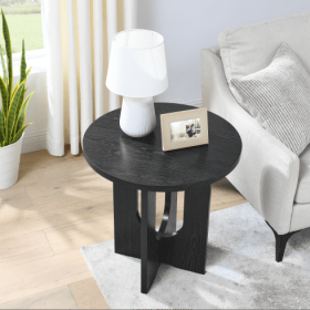 Coffee Table, Coffee Table, Living Room Coffee Table, Modern Coffee Table, Simple Coffee Table, Solid Wood Coffee Table (Color: black)