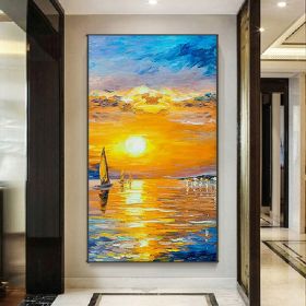 Handmade Oil Painting Modern Oil Painting On Canvas Abstract Oil Painting Hand Painted Large Wall Art For Living Room Hallway Bedroom Luxurious Decora (Style: 01, size: 150x220cm)