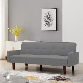 8170  Green Sofa Bed (Color: Light Gray)